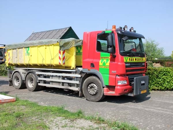 Vrachtwagen containerauto